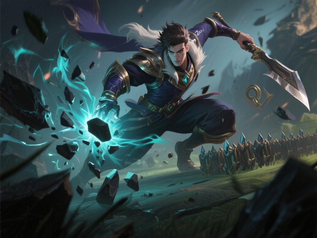 LCK赛场：轻松一击！Zeus安蓓萨无伤单杀deokdam艾希