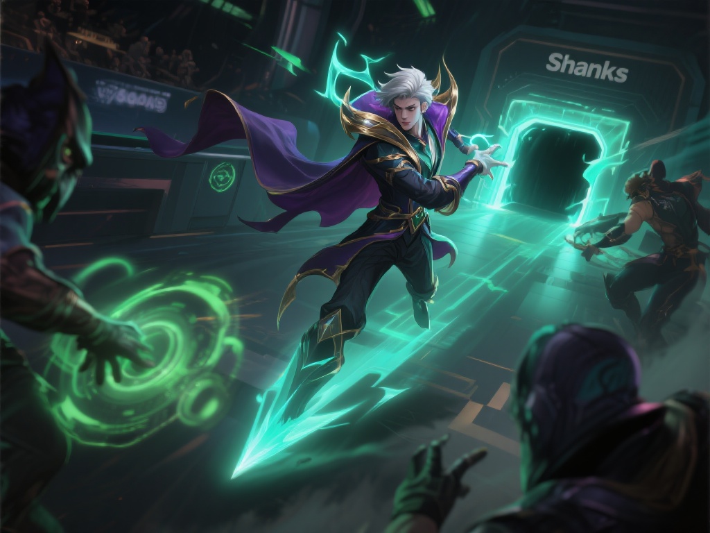 LPL经典瞬间:Shanks瑞兹彩虹过人惊艳穿越叹息之墙