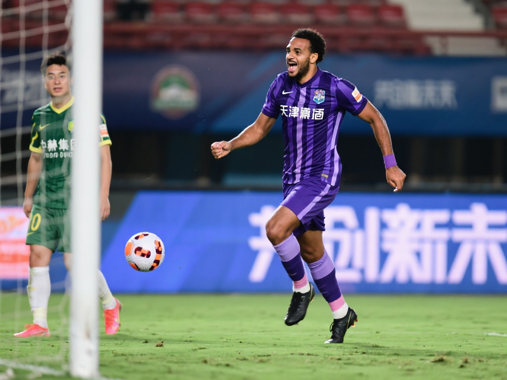 中超激战津门虎绝平国安 基莱斯双响定乾坤